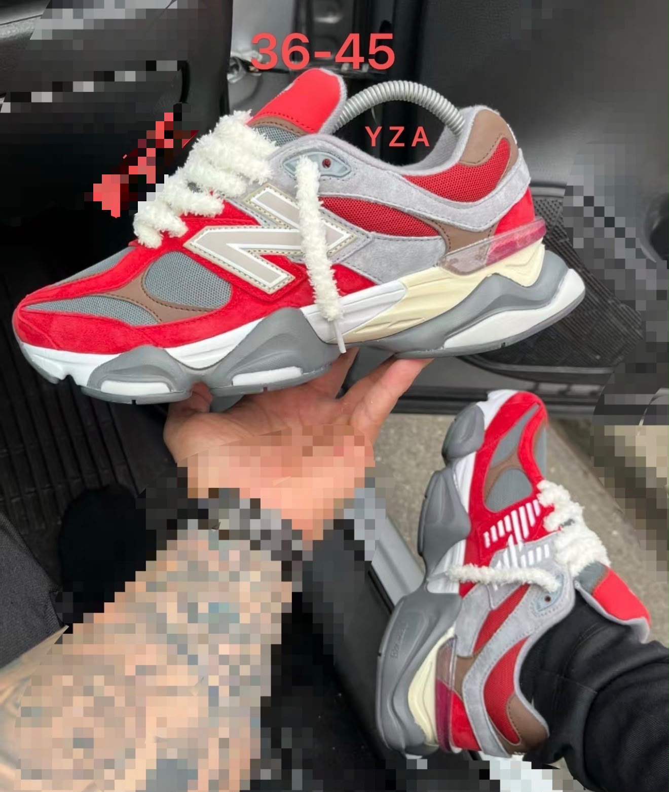 Zapatos New Balance Red/Gray