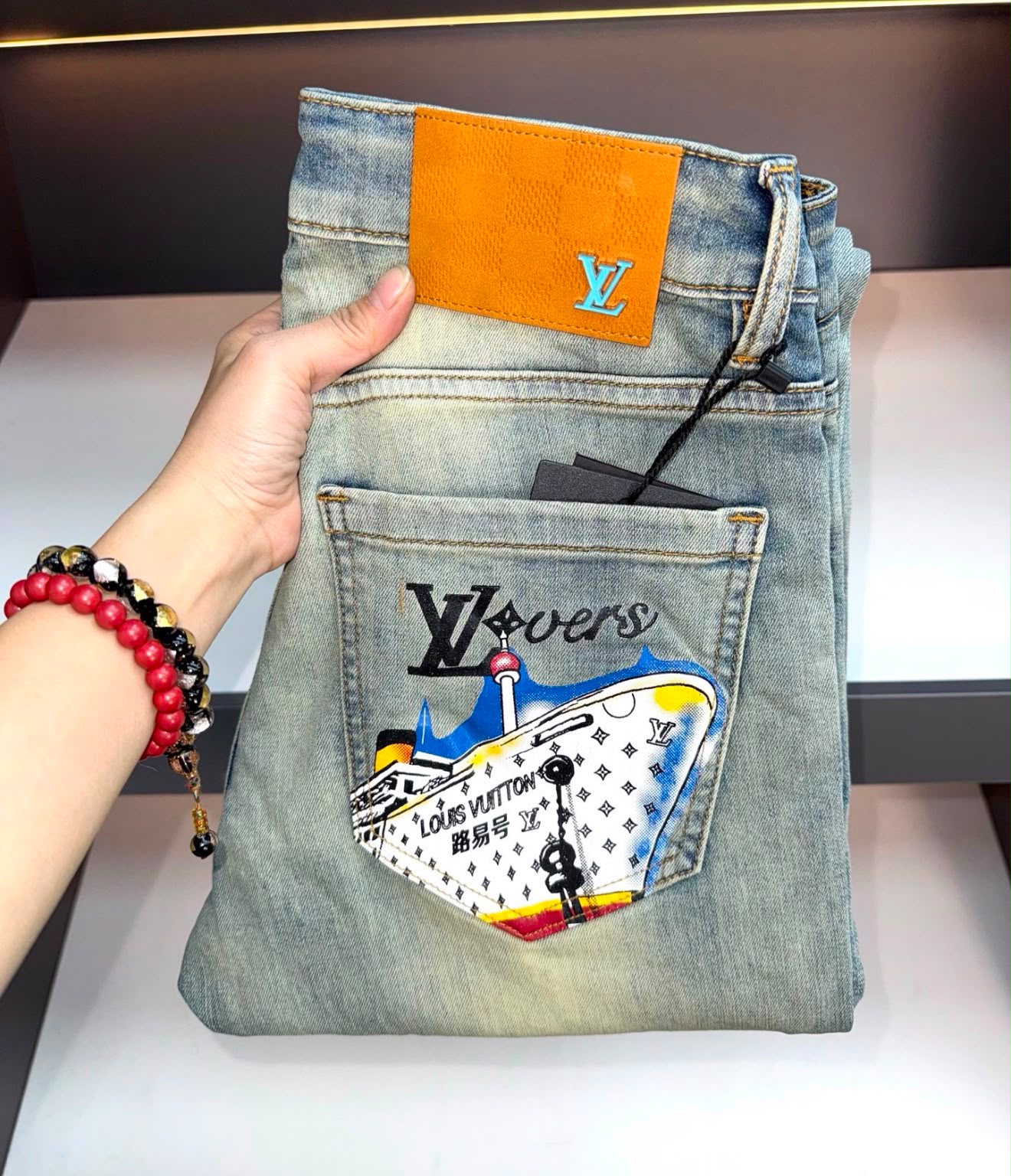 Pantalón Louis Vuitton Orange